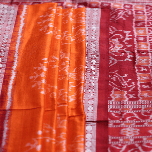 Handloom Sambalpuri Ikkat Silk Saree Handloom Saree_Sambalpuri Silk Priyadarshini Handloom