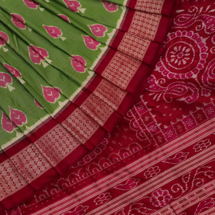 Handloom Sambalpuri Ikkat Silk Saree Handloom Saree_Sambalpuri Silk Priyadarshini Handloom