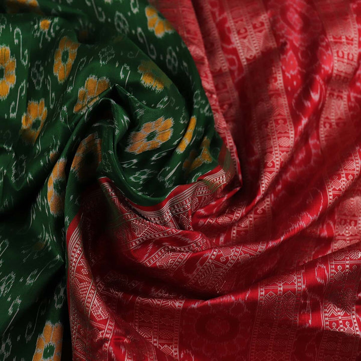 Handloom Sambalpuri Ikkat Silk Saree Handloom Saree_Sambalpuri Silk Priyadarshini Handloom