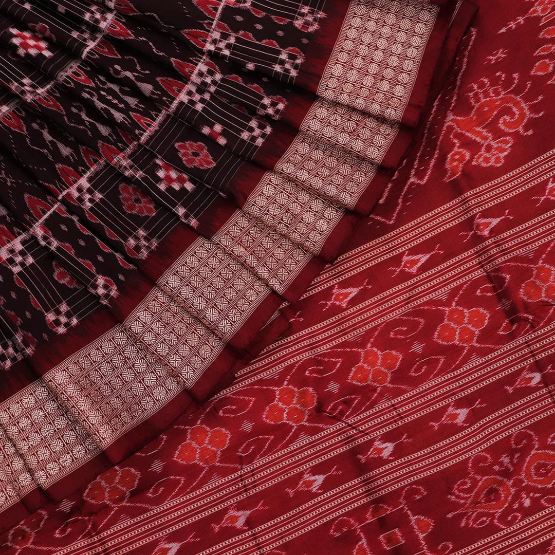 Handloom Sambalpuri Ikkat Silk Saree Handloom Saree_Sambalpuri Silk Priyadarshini Handloom
