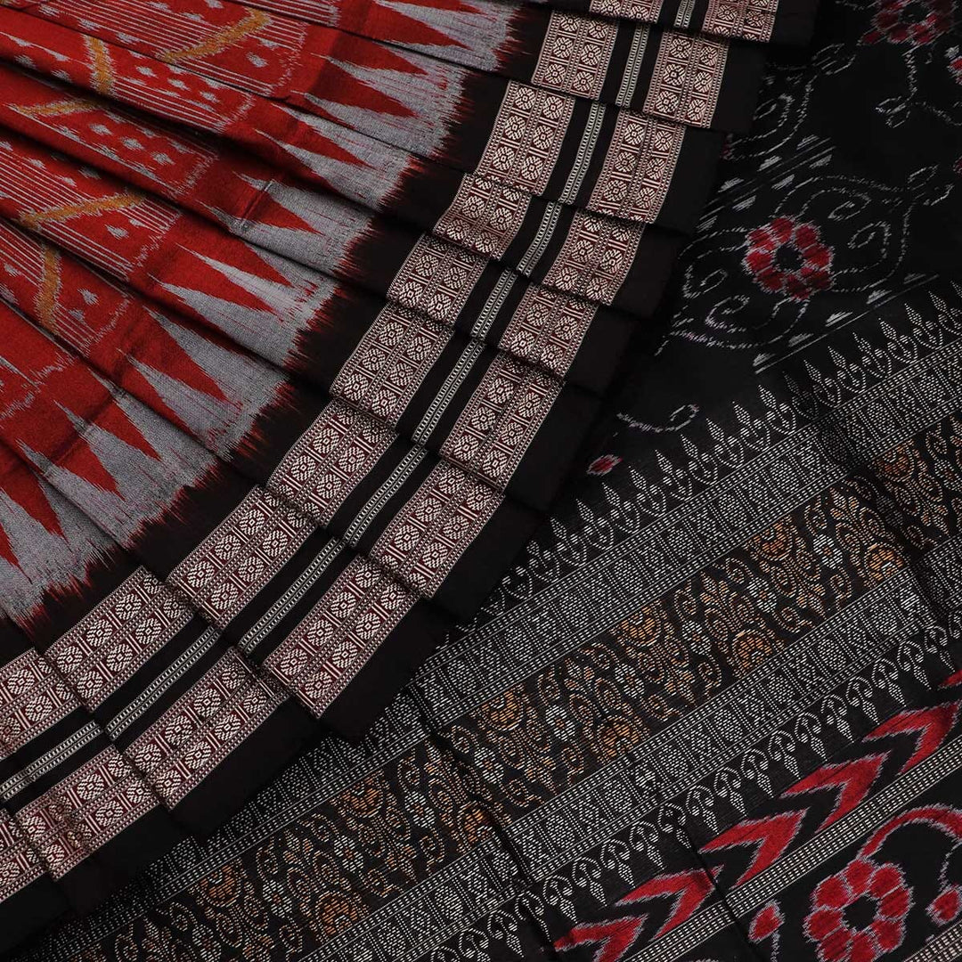 Handloom Sambalpuri Ikkat Silk Saree Handloom Saree_Sambalpuri Silk Priyadarshini Handloom