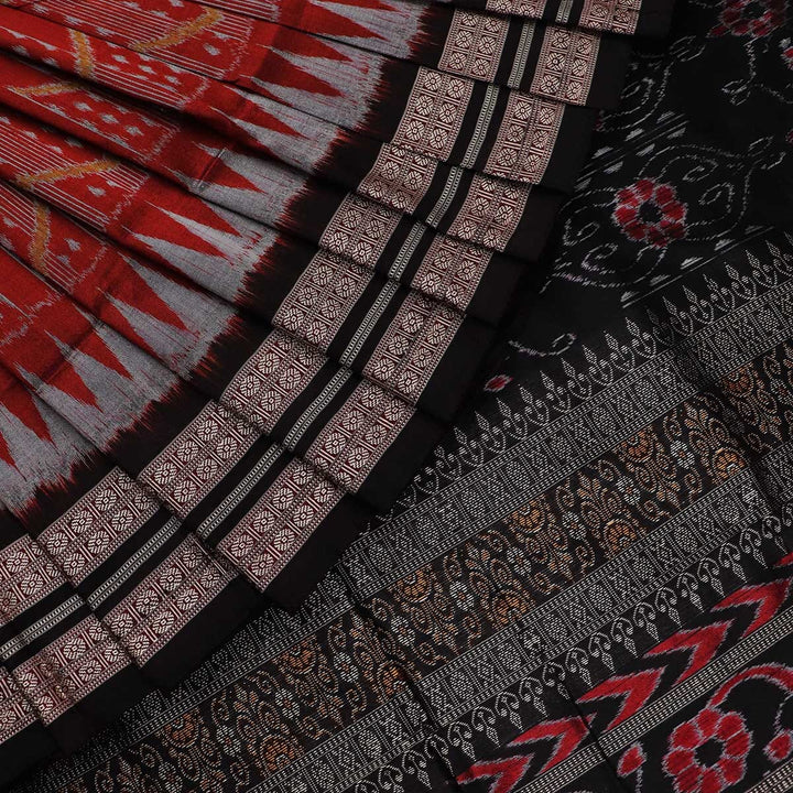 Handloom Sambalpuri Ikkat Silk Saree Handloom Saree_Sambalpuri Silk Priyadarshini Handloom