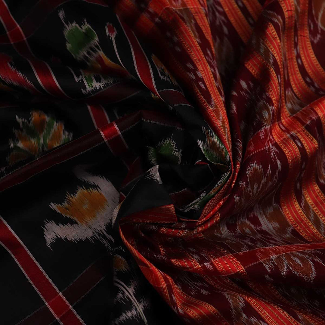 Handloom Sambalpuri Ikkat Silk Saree Handloom Saree_Sambalpuri Silk Priyadarshini Handloom