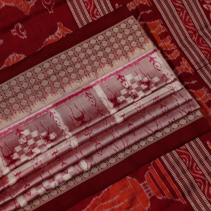 Handloom Sambalpuri Ikkat Silk Saree Handloom Saree_Sambalpuri Silk Priyadarshini Handloom
