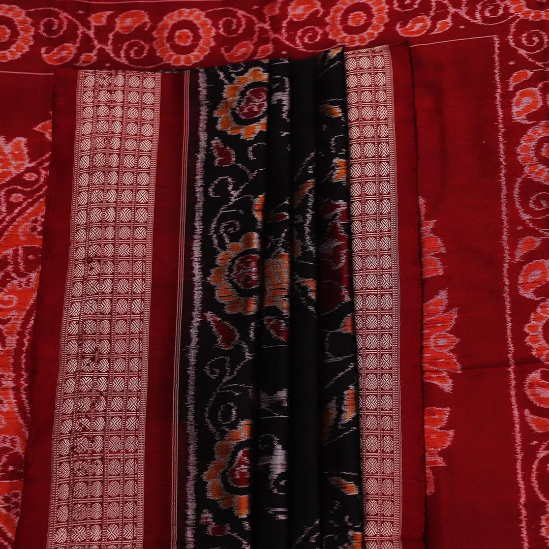 Handloom Sambalpuri Ikkat Silk Saree Handloom Saree_Sambalpuri Silk Priyadarshini Handloom