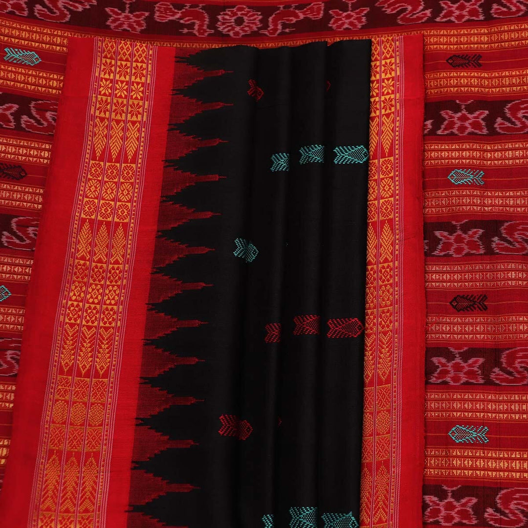 Handloom Sambalpuri Ikkat Silk Saree Handloom Saree_Sambalpuri Silk Priyadarshini Handloom
