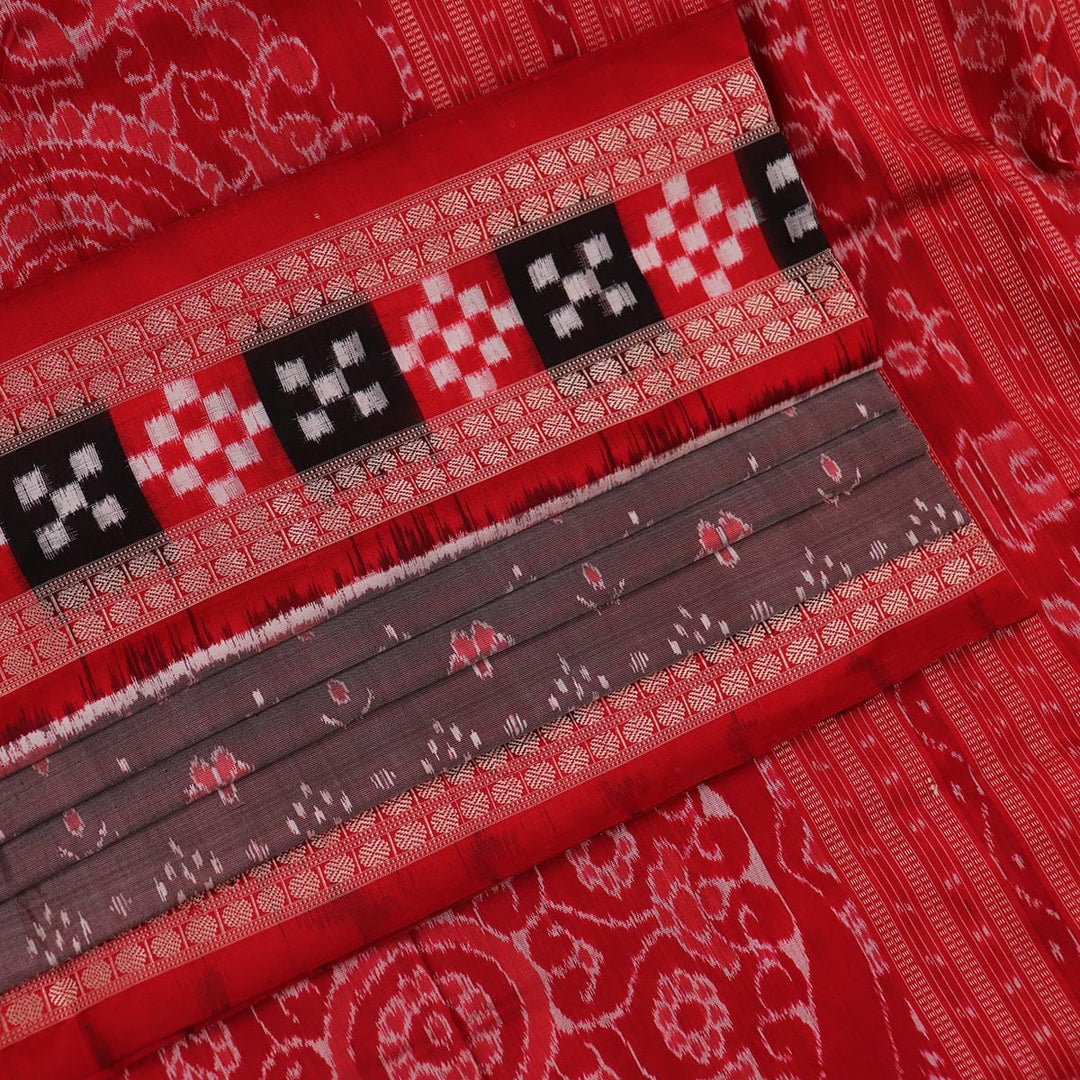 Handloom Sambalpuri Ikkat Silk Saree Handloom Saree_Sambalpuri Silk Priyadarshini Handloom
