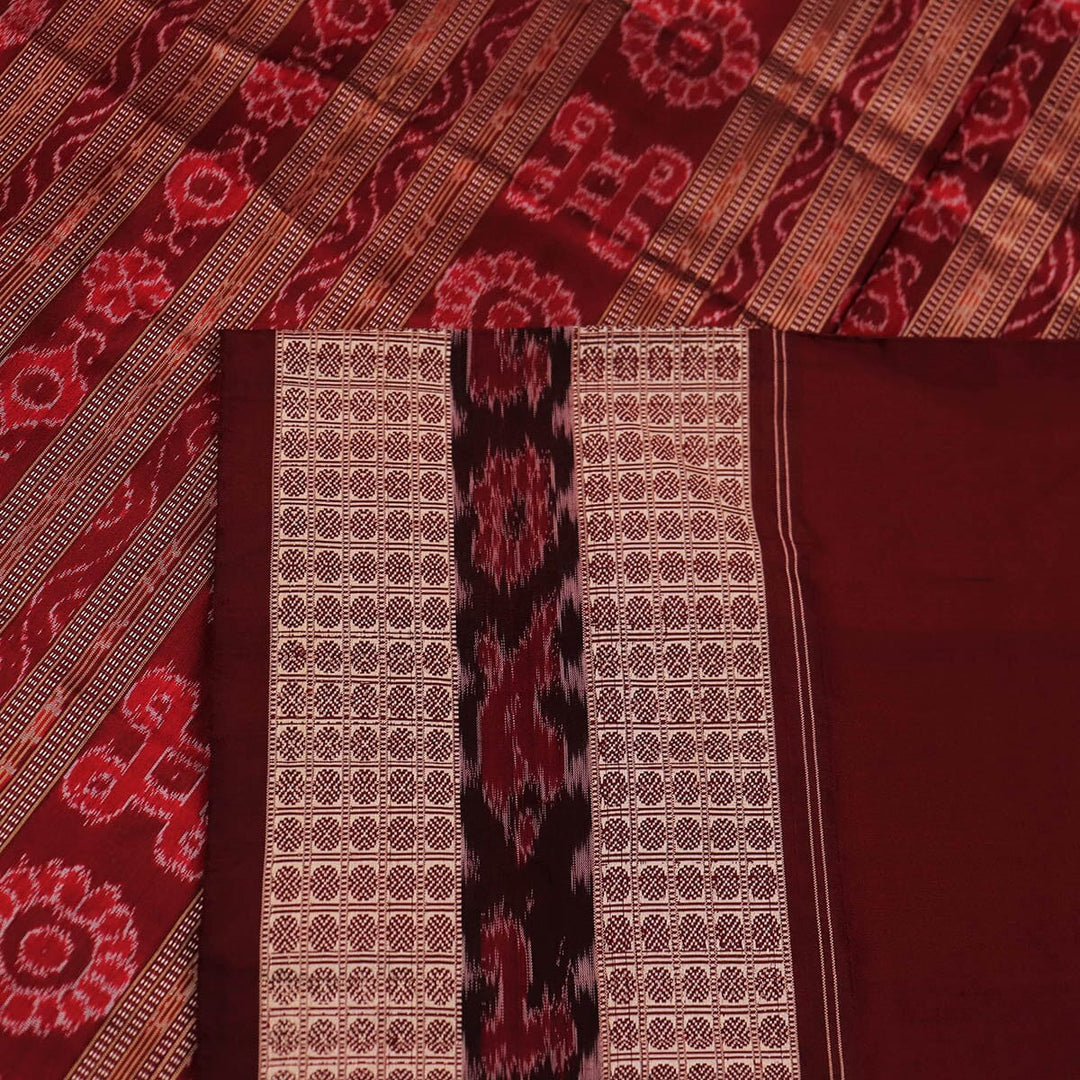 Handloom Sambalpuri Ikkat Silk Saree Handloom Saree_Sambalpuri Silk Priyadarshini Handloom