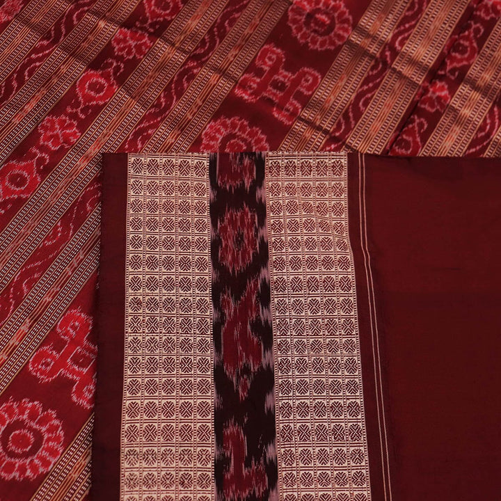 Handloom Sambalpuri Ikkat Silk Saree Handloom Saree_Sambalpuri Silk Priyadarshini Handloom