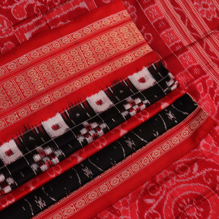 Handloom Sambalpuri Ikkat Silk Saree Handloom Saree_Sambalpuri Silk Priyadarshini Handloom