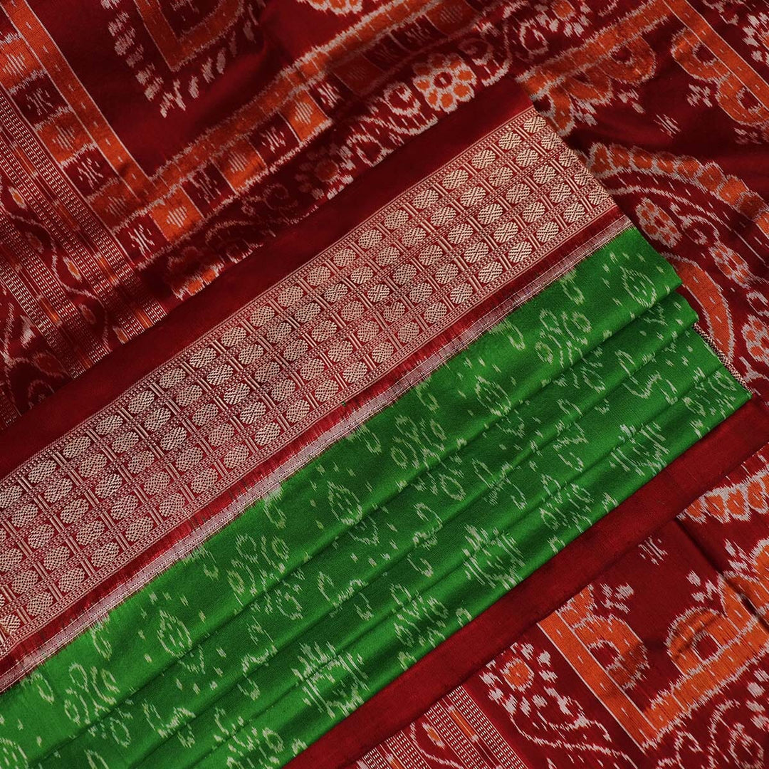 Handloom Sambalpuri Ikkat Silk Saree Handloom Saree_Sambalpuri Silk Priyadarshini Handloom