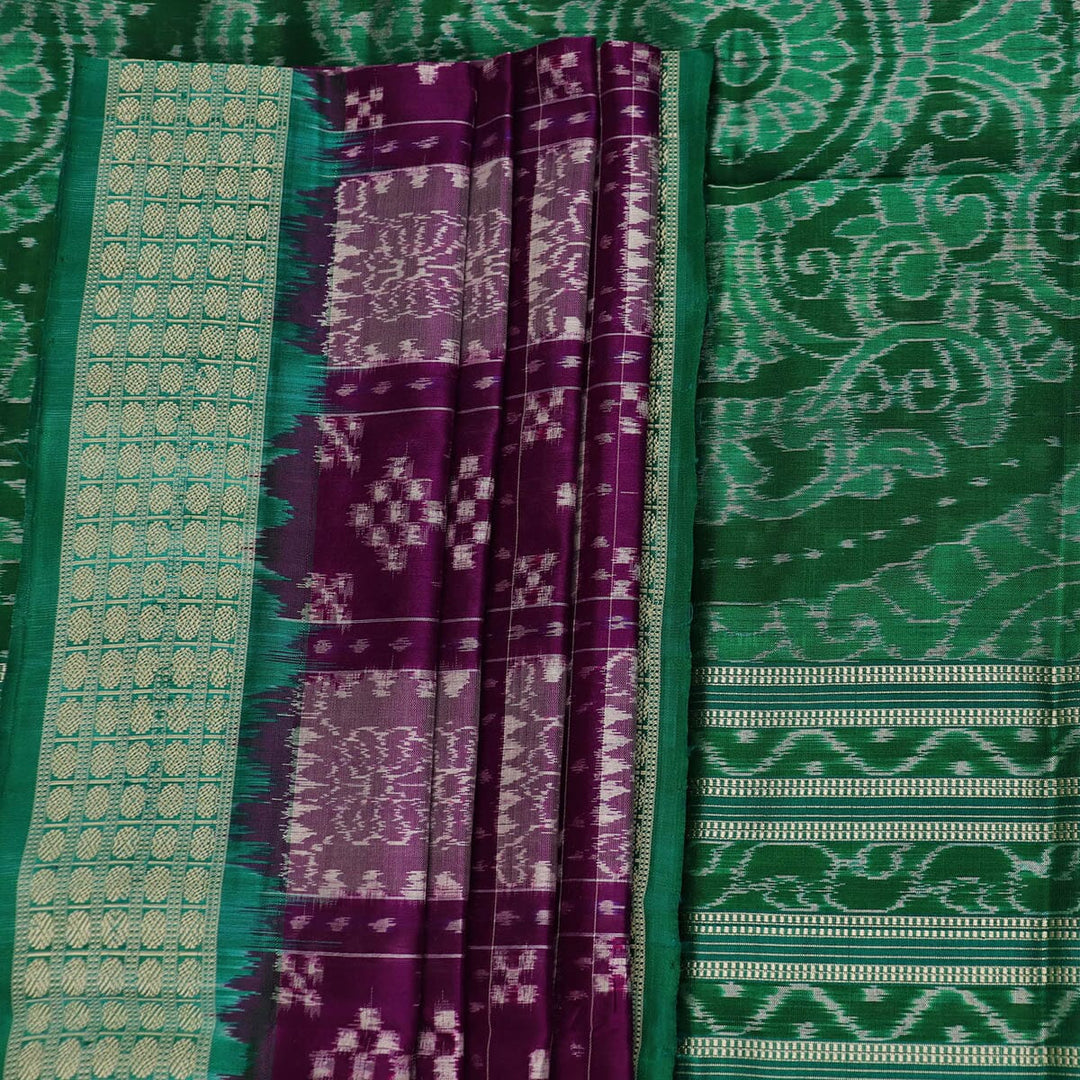 Handloom Sambalpuri Ikkat Silk Saree Handloom Saree_Sambalpuri Silk Priyadarshini Handloom