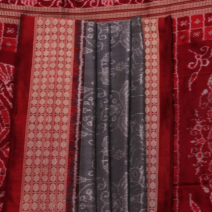 Handloom Sambalpuri Ikkat Silk Saree Handloom Saree_Sambalpuri Silk Priyadarshini Handloom