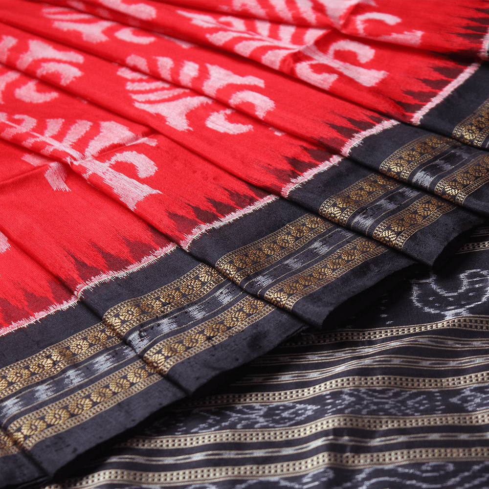 Handloom Sambalpuri Ikkat Silk Saree Handloom Saree_Sambalpuri Silk Priyadarshini Handloom