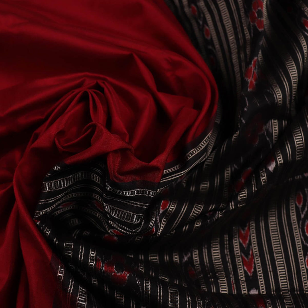Handloom Sambalpuri Ikkat Silk Saree Handloom Saree_Sambalpuri Silk Priyadarshini Handloom