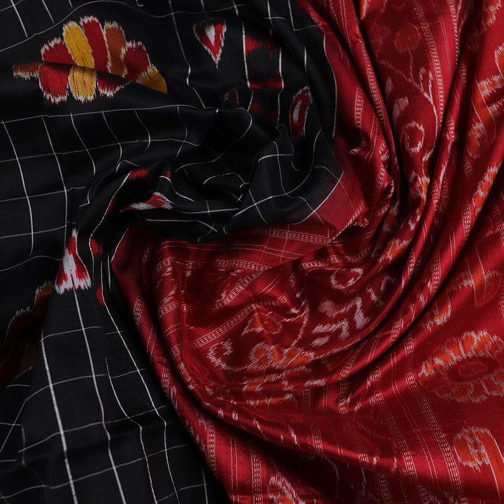 Handloom Sambalpuri Ikkat Silk Saree Handloom Saree_Sambalpuri Silk Priyadarshini Handloom