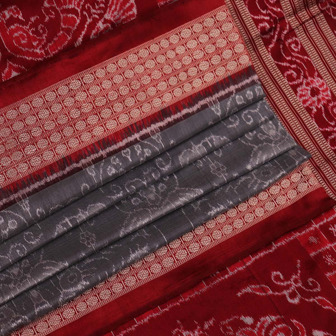 Handloom Sambalpuri Ikkat Silk Saree Handloom Saree_Sambalpuri Silk Priyadarshini Handloom