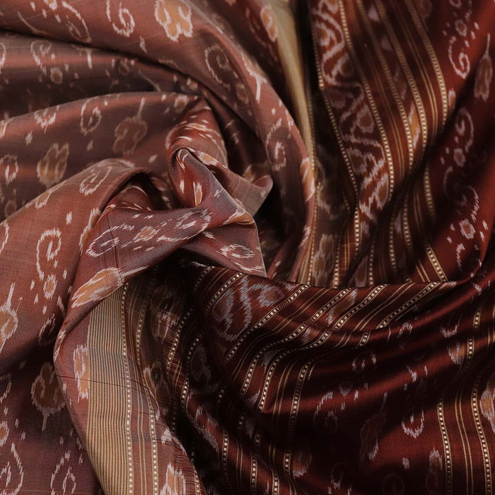 Handloom Sambalpuri Ikkat Silk Saree Handloom Saree_Sambalpuri Silk Priyadarshini Handloom