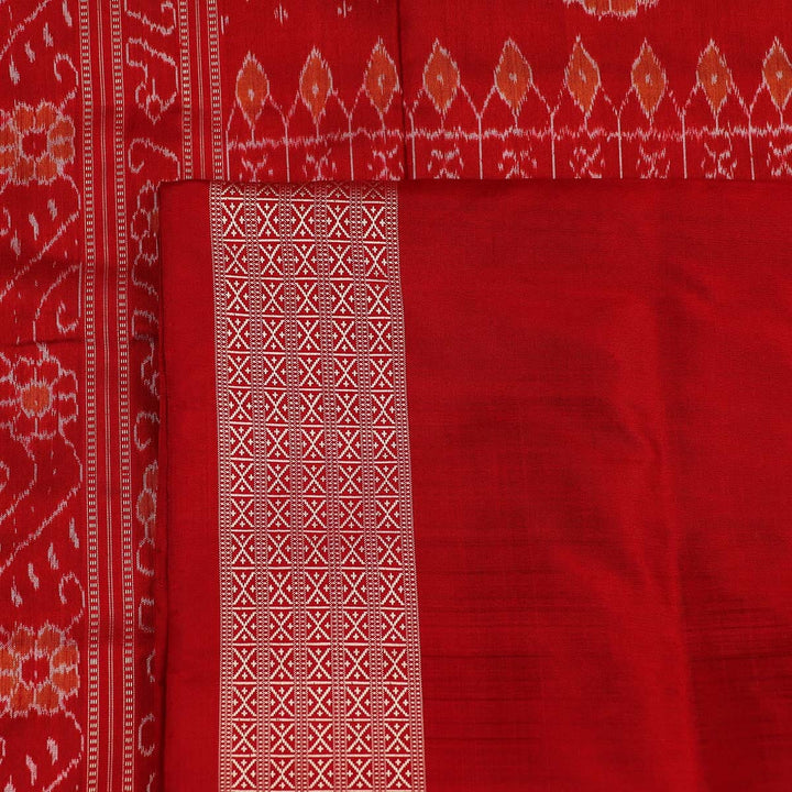 Handloom Sambalpuri Ikkat Silk Saree Handloom Saree_Sambalpuri Silk Priyadarshini Handloom 