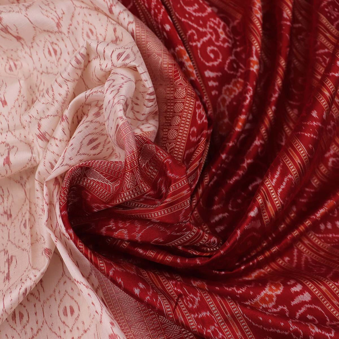 Handloom Sambalpuri Ikkat Silk Saree Handloom Saree_Sambalpuri Silk Priyadarshini Handloom