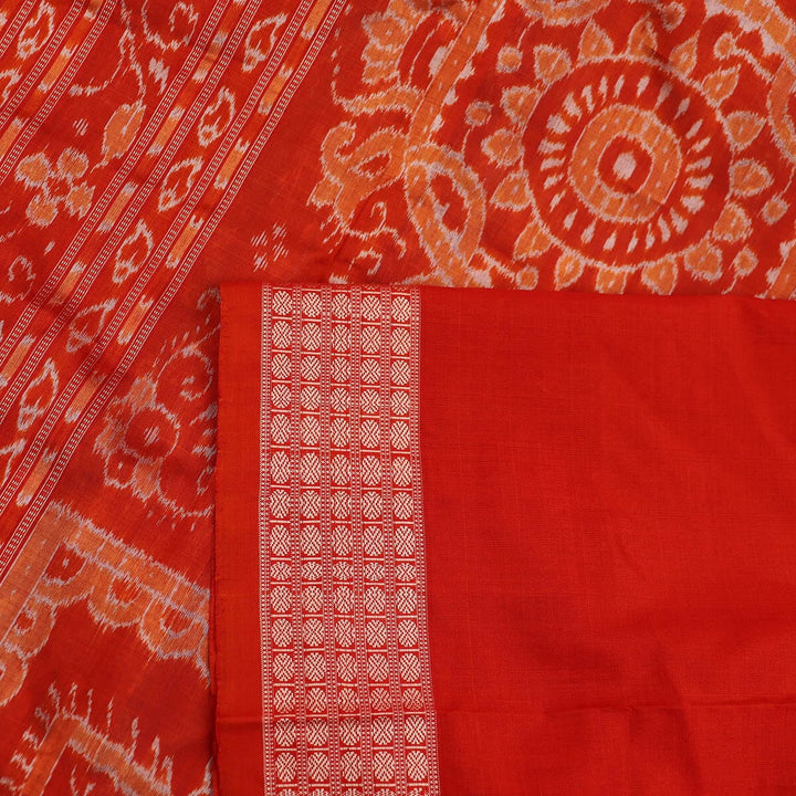 Handloom Sambalpuri Ikkat Silk Saree Handloom Saree_Sambalpuri Silk Priyadarshini Handloom