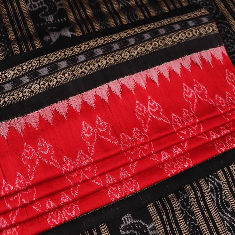 Handloom Sambalpuri Ikkat Silk Saree Handloom Saree_Sambalpuri Silk Priyadarshini Handloom