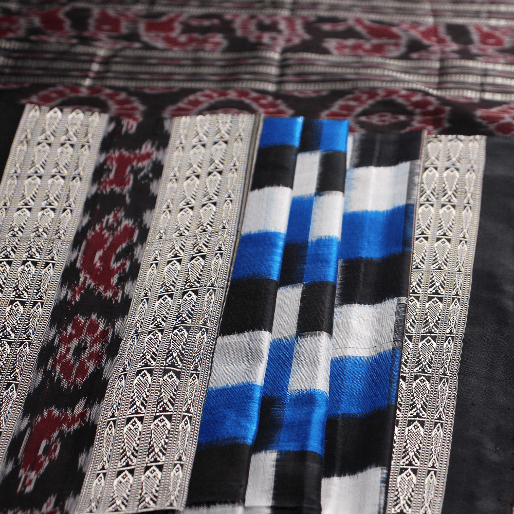 Handloom Sambalpuri Ikkat Silk Saree Handloom Saree_Sambalpuri Silk Priyadarshini Handloom