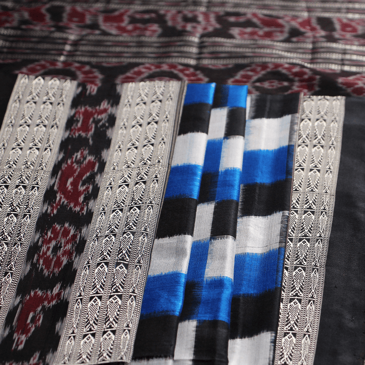 Handloom Sambalpuri Ikkat Silk Saree Handloom Saree_Sambalpuri Silk Priyadarshini Handloom