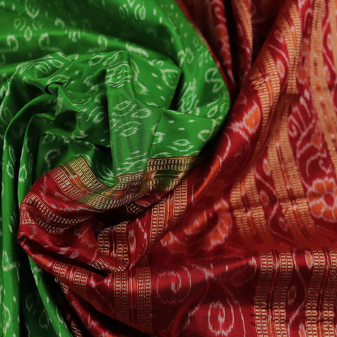 Handloom Sambalpuri Ikkat Silk Saree Handloom Saree_Sambalpuri Silk Priyadarshini Handloom