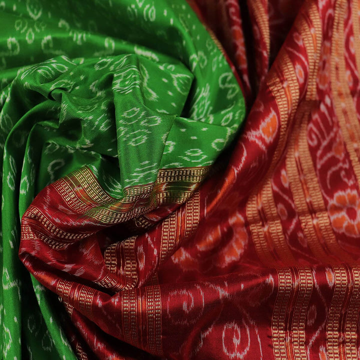 Handloom Sambalpuri Ikkat Silk Saree Handloom Saree_Sambalpuri Silk Priyadarshini Handloom