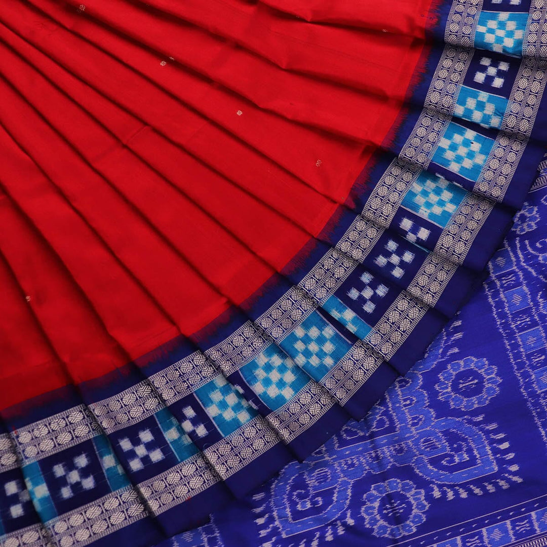 Handloom Sambalpuri Ikkat Silk Saree Handloom Saree_Sambalpuri Silk Priyadarshini Handloom