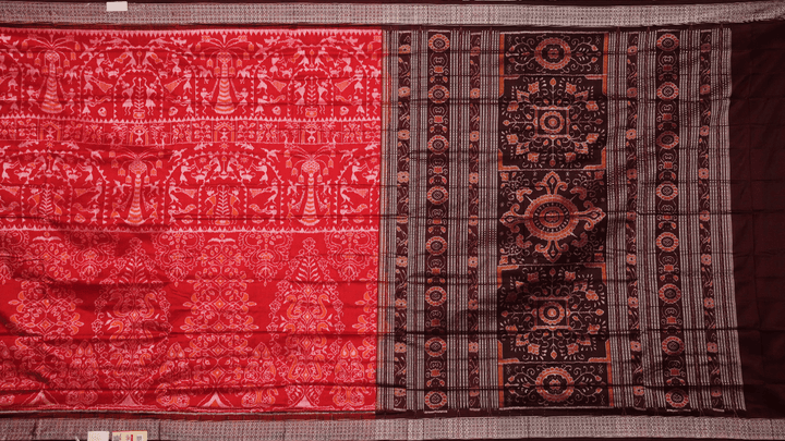 Handloom Sambalpuri Ikkat Silk Saree Handloom Saree_Sambalpuri Silk Priyadarshini Handloom