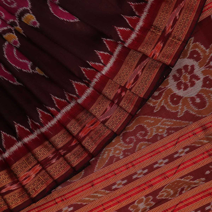 Handloom Sambalpuri Ikkat Silk Saree Handloom Saree_Sambalpuri Silk Priyadarshini Handloom