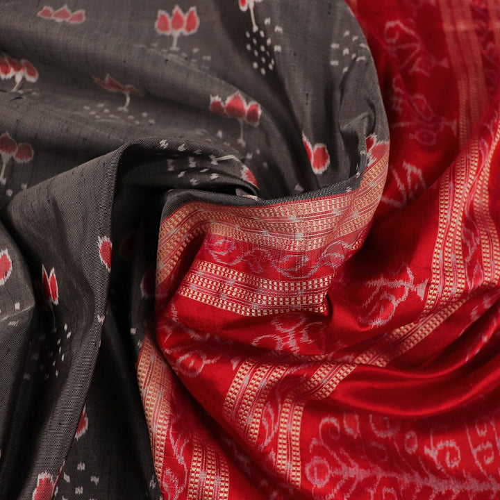 Handloom Sambalpuri Ikkat Silk Saree Handloom Saree_Sambalpuri Silk Priyadarshini Handloom