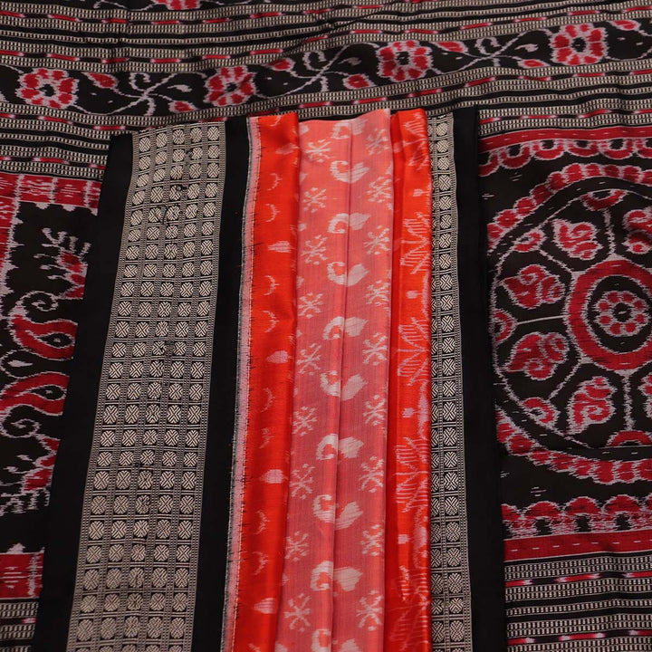Handloom Sambalpuri Ikkat Silk Saree Handloom Saree_Sambalpuri Silk Priyadarshini Handloom