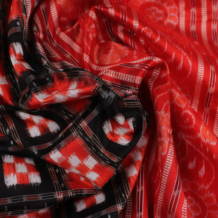 Handloom Sambalpuri Ikkat Silk Saree Handloom Saree_Sambalpuri Silk Priyadarshini Handloom