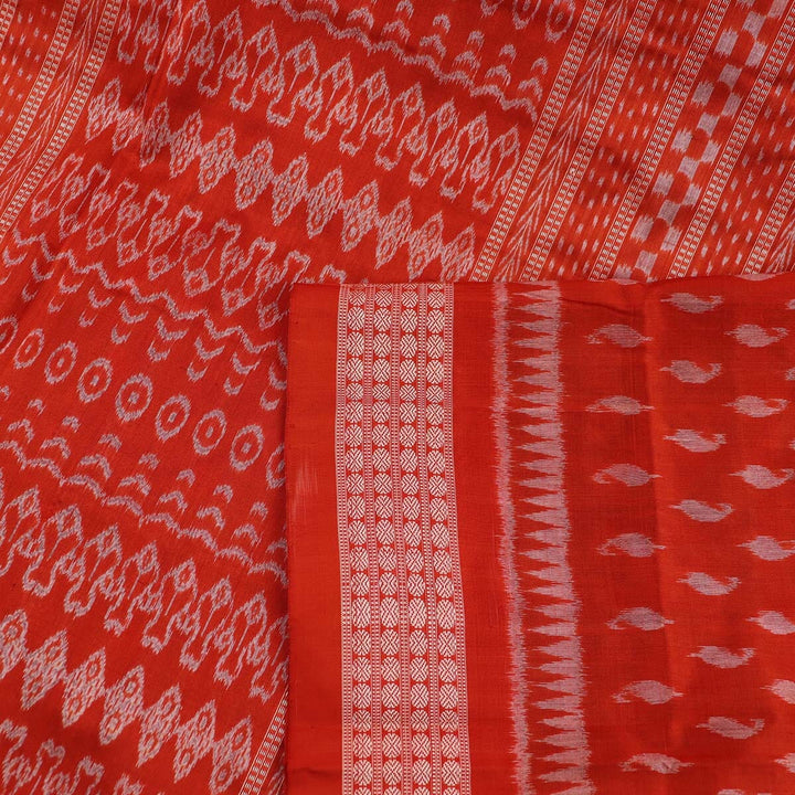 Handloom Sambalpuri Ikkat Silk Saree Handloom Saree_Sambalpuri Silk Priyadarshini Handloom