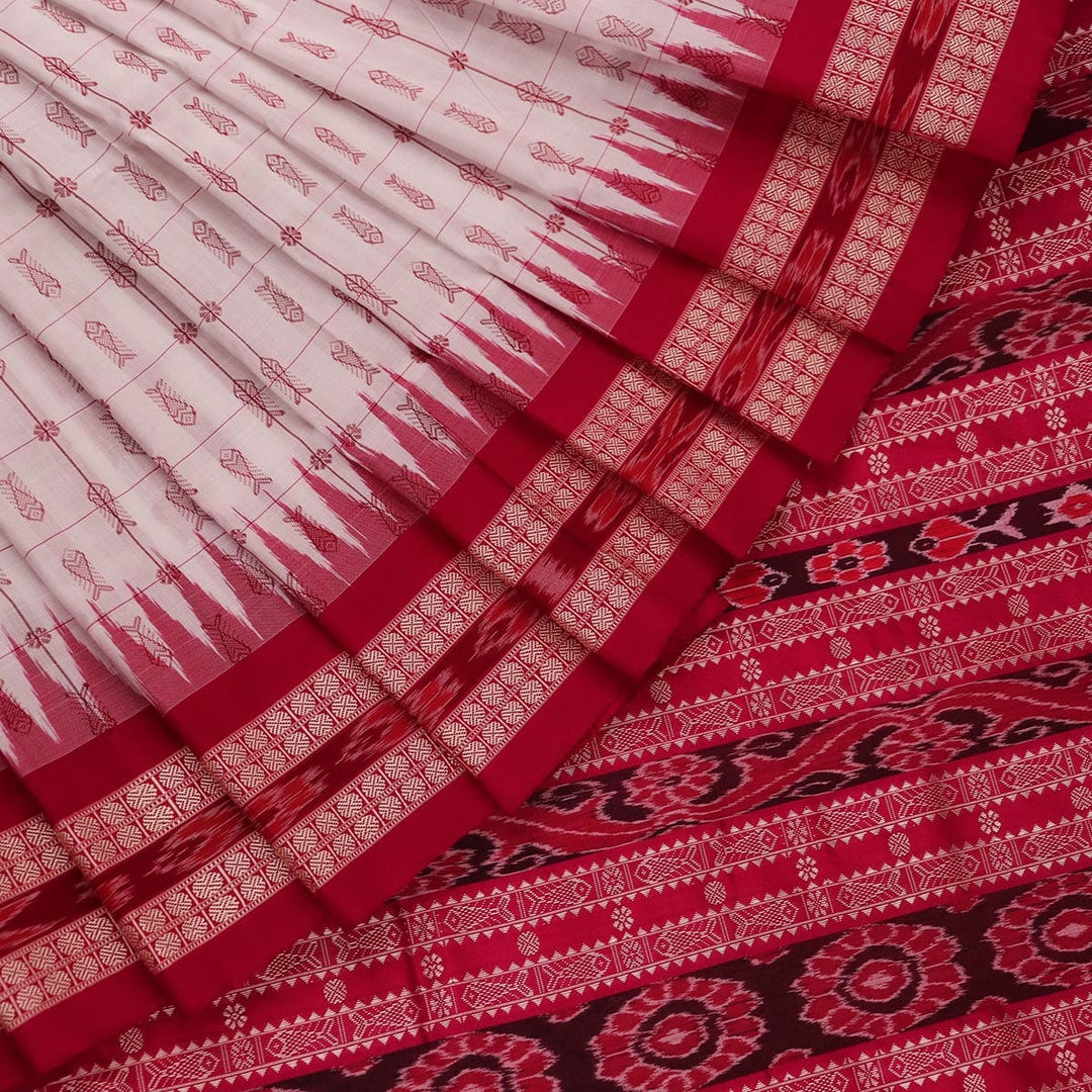 Handloom Sambalpuri Ikkat Silk Saree Handloom Saree_Sambalpuri Silk Priyadarshini Handloom