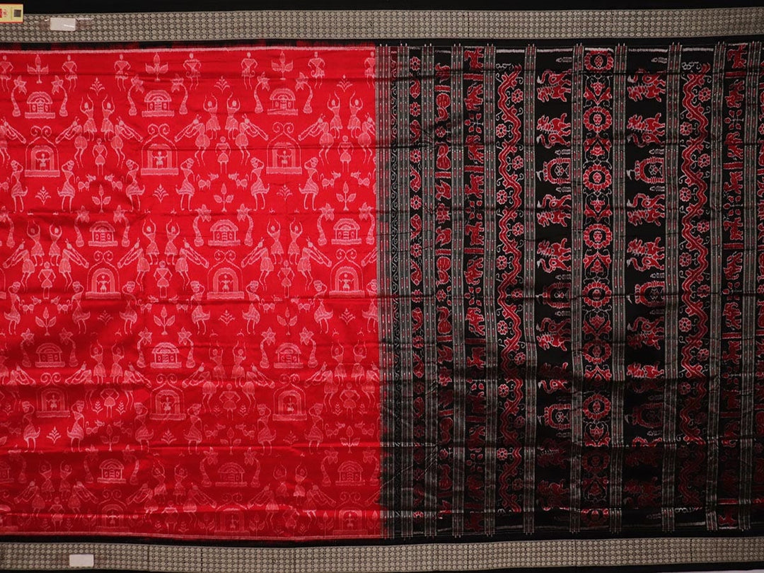 Handloom Sambalpuri Ikkat Silk Saree Handloom Saree_Sambalpuri Silk Priyadarshini Handloom
