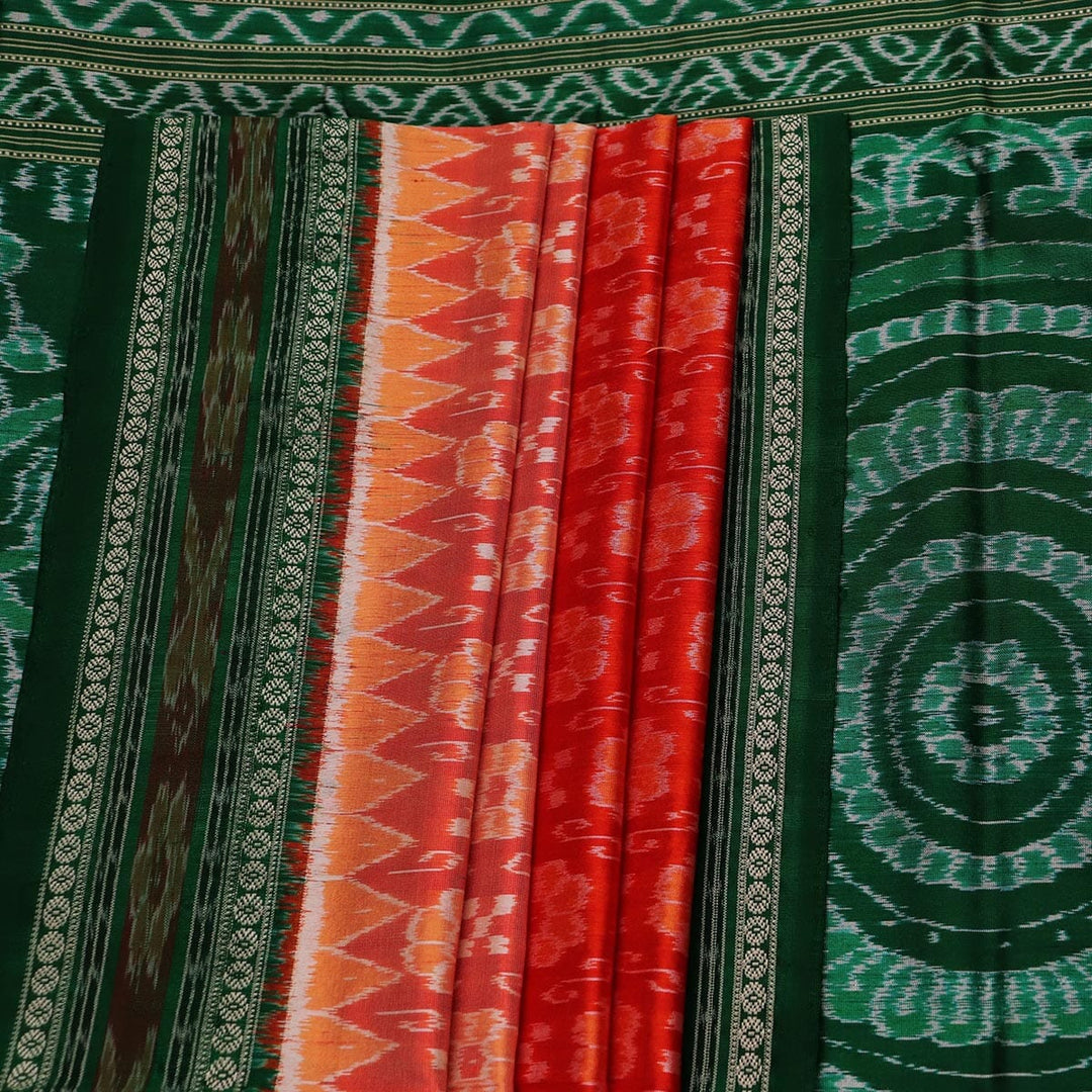 Handloom Sambalpuri Ikkat Silk Saree Handloom Saree_Sambalpuri Silk Priyadarshini Handloom
