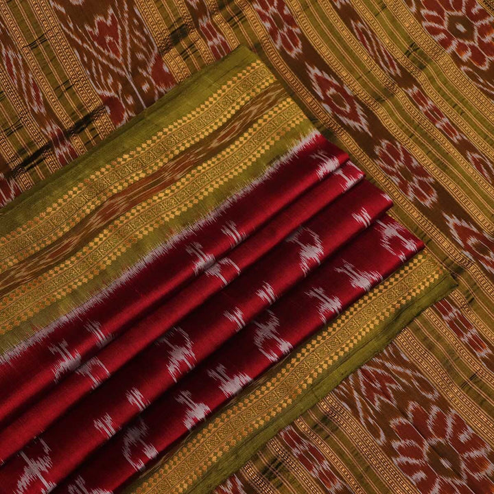 Handloom Sambalpuri Ikkat Silk Saree Handloom Saree_Sambalpuri Silk Priyadarshini Handloom