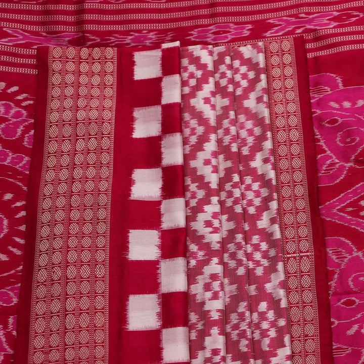 Handloom Sambalpuri Ikkat Silk Saree Handloom Saree_Sambalpuri Silk Priyadarshini Handloom