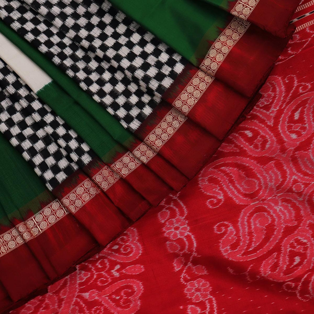 Handloom Sambalpuri Ikkat Silk Saree Handloom Saree_Sambalpuri Silk Priyadarshini Handloom