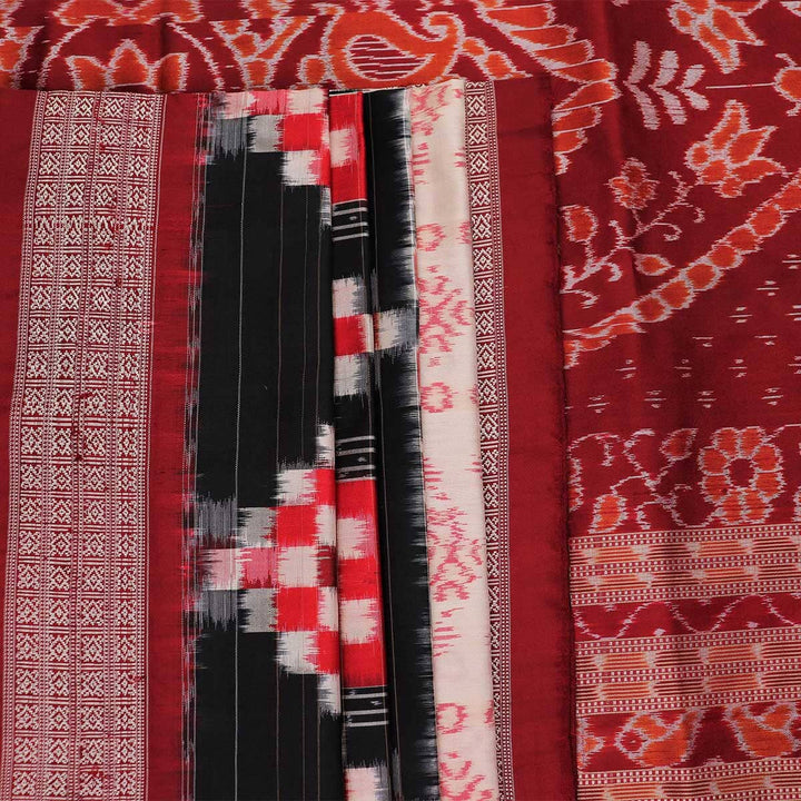 Handloom Sambalpuri Ikkat Silk Saree Handloom Saree_Sambalpuri Silk Priyadarshini Handloom