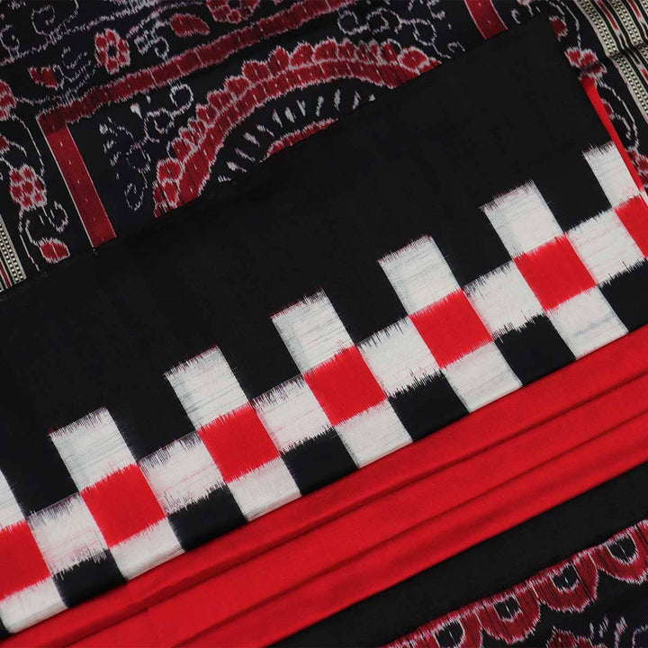 Handloom Sambalpuri Ikkat Silk Saree Handloom Saree_Sambalpuri Silk Priyadarshini Handloom