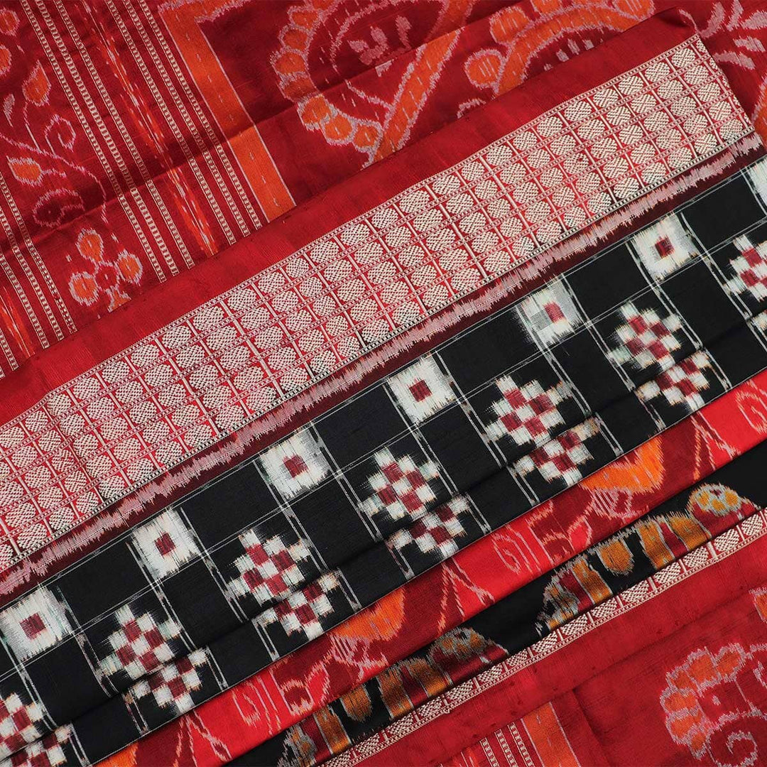 Handloom Sambalpuri Ikkat Silk Saree Handloom Saree_Sambalpuri Silk Priyadarshini Handloom