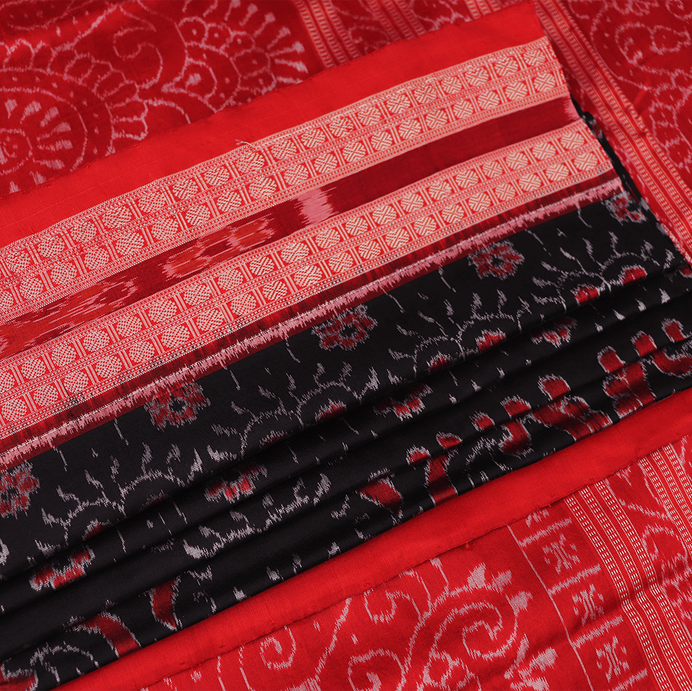 Handloom Sambalpuri Ikkat Silk Saree Handloom Saree_Sambalpuri Silk Priyadarshini Handloom