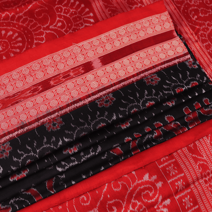 Handloom Sambalpuri Ikkat Silk Saree Handloom Saree_Sambalpuri Silk Priyadarshini Handloom