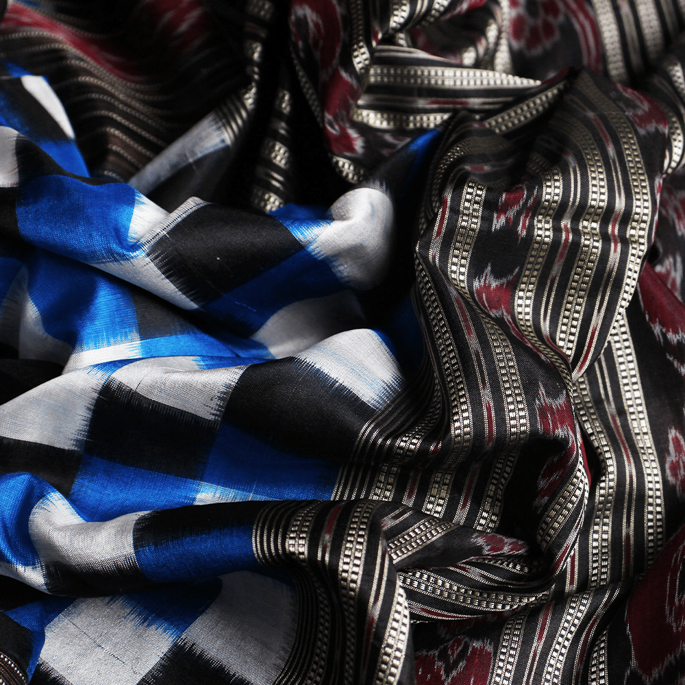 Handloom Sambalpuri Ikkat Silk Saree Handloom Saree_Sambalpuri Silk Priyadarshini Handloom