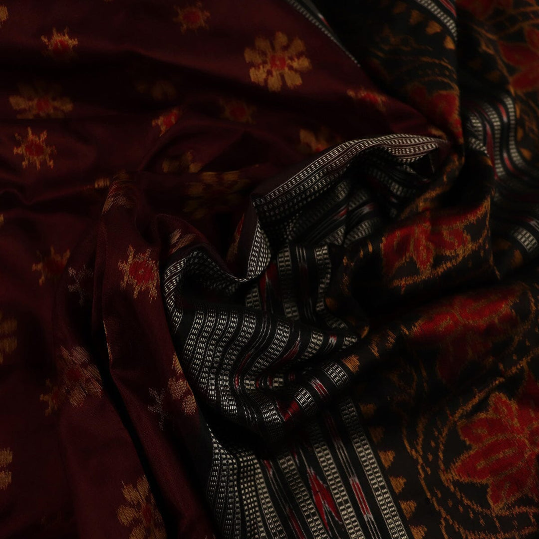 Handloom Sambalpuri Ikkat Silk Saree Handloom Saree_Sambalpuri Silk Priyadarshini Handloom